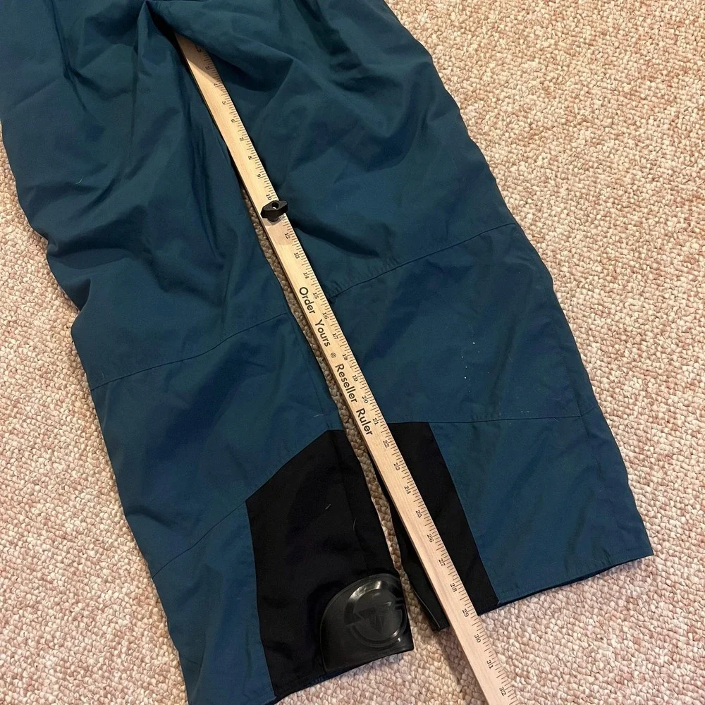 Vintage Tyrolia Ski Suit Mens M Blue Colorblock One Piece Belted Snow Ski